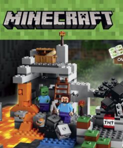 Alternative view of LEGO Minecraft The Cave 21113