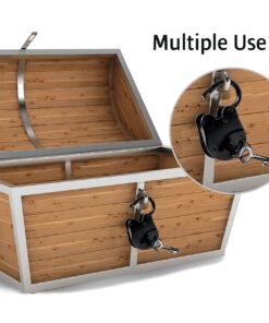 RII Iron Lock and Keys/Old Fashion Lock and Key/Antique Iron Lock with Key/Cast Iron Lock - Old Trunk Lock (3 Inches) 3 Inch 12 81YhsRR9thL