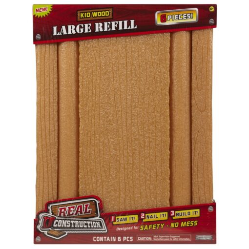 Real Construction Refills- Bundle Pack (6 In 1) Larger Pieces