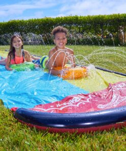 Wham-O Slip N Slide Wave Rider Double with 2 Slide Boogies 13 81YiU6xSM0L