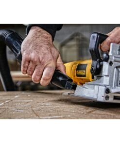 DEWALT Biscuit Joiner, 6.5 Amp, 10,000 RPM, Retractable 45 Degree Notch, For Depth Spots (DW682K),Yellow Plate joiner 21 81YjezZduuL