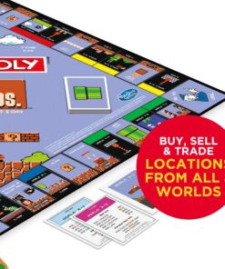 Monopoly: Super Mario Bros Collector's Edition Board Game 29 81YkU0yYJoL