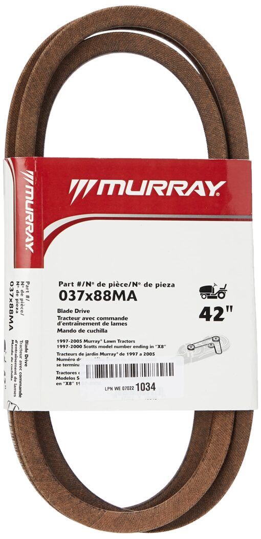 Murray 42 Lawn Mower Blade Belt '97 & Up 37X88MA