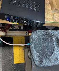 Pyle 500W Karaoke Wireless Bluetooth Amplifier - 4 Channel Stereo Audio Home Theater Speaker Sound Power Receiver with AUX IN, FM, RCA Subwoofer Speakers OUT, USB, Microphone IN with Echo - PTA44BT Amplifier System 33 81YllmfjfXL