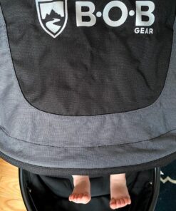 BOB Gear Revolution Flex 3.0 Jogging Stroller, Graphite Black Single 34 81YmNhBSGrL