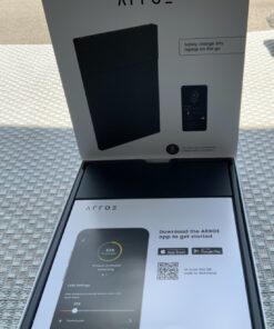 ARROE App-Enabled Laptop Power Bank 20000mAh with Accessories: USB-C PD 60W Wall Charger, International Adaptor Plugs & Laptop Connectors - Smart Charging System for All Devices 46 81YnOf568eL