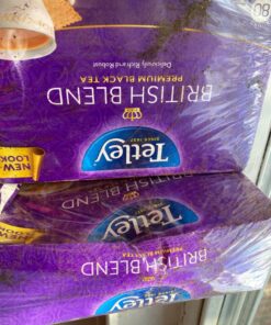 Tetley British Blend Premium Black, 80-Count Tea Bags, 7 Ounce, (Pack of 6) (Packaging may vary) 7 Ounce (Pack of 6) 18 81YpsqgUUOL