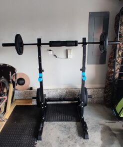 ProsourceFit Puzzle Exercise Mat ½”, EVA Interlocking Foam Floor Tiles for Home Gym, Mat for Home Workout Equipment, Floor Padding for Kids, Available in Packs of 24 SQ FT, 48 SQ FT, 144 SQ FT Black - 1/2 Inch - 24 Sq Ft - 6 Tiles 27 81YqUSNiDlL