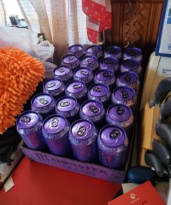 Monster Energy Ultra Violet, Sugar Free Energy Drink, 16 Fl Oz (Pack of 24) 16 Ounce (Pack of 24) 31 81YqdUCJcVL