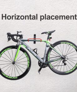 PHUNAYA Bike Hanger Wall Mount Bike Hook Horizontal Foldable Bicycle Holder Garage Bike Storage Bicycle Hoist Heavy Duty Screws (2 pack) Classic 2pack 21 81YrFoNu0fL