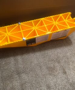 Trailer Aid Camco Tandem Tire Changing Ramp with 4.5-Inch Lift, Yellow (21000) Standard Packaging Trailer Aid 38 81YrMf1kViL