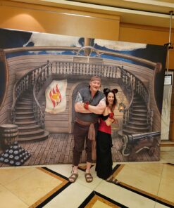 Moomphya Mens Pirate Renaissance Viking Steampunk Medieval Gothic Celtic sleeveless Shirt barbarian Top Tee XX-Large Greygreen 13 81YsibZQzL