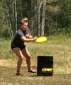 Kan Jam Disc Toss Game - American Made Outdoor Game for The Backyard, Beach, Park, Tailgates - Original, Illuminate, Pro, Travel Edition, and Carry Bag Only The OG 64 81YtWeR KKL