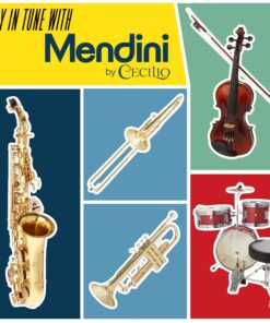 Mendini By Cecilio Eb Alto Saxophone - Case, Tuner, Mouthpiece, 10 Reeds, Pocketbook - Black & NickelE Flat Musical Instruments Black & Nickel 19 81YucfNlRZL 1
