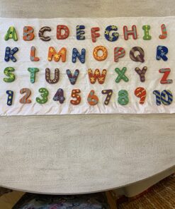 LIKEE Alphabet Number Flash Cards Wooden Letter Puzzle ABC Sight Words Match Games Counting Board Preschool Educational Montessori Toys for Toddlers Boys Girls 3+ Years (36 Cards& 37 Block) 32 81Yv0g2Y2RL