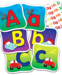 The Learning Journey: Match It! Memory - Alphabet - Capital and Lowercase Letter Matching Game with 26 Matching Pairs - Memory Games for Kids 3 and Up - Award Winning Toys Match It! 11 81YwZZeJ5RL