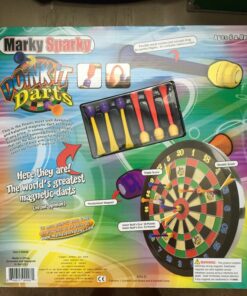 Doinkit Darts - Magnetic Dart Board - 3 Premium Designs - Kid Safe Durable Doinkit Magnetic Darts - Fun Indoor Wall Game for Boys and Girls or Adult Game Room Original Dartboard 27 81Ywl9whRqL