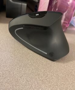 Perixx PERIMICE-713 Wireless Ergonomic Vertical Mouse - 800/1200/1600 DPI - Right Handed - Recommended with RSI User Black 29 81YxG4ZvjnL