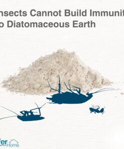 Safer Home SH51703 OMRI Listed Diatomaceous Earth - Ant, Roach, Bedbug, Flea, Silverfish, Earwig, & Crawling Insect Killer 32 81YxsjU6rL