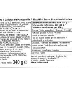 Royal Dansk 81997 Danish Butter Cookies, Blue Flat Display, Reusable Classic Tin Filled, Made of Real Butter, No Preservatives or Coloring Added, Net Weight 12 Ounce (340 gr) 9 81YyUOT5eSL