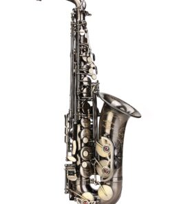 GLORY Engraved Flower Design High Grade Antique Finish Series PR4, E Flat Alto Saxophone with 11reeds,8 Pads Cushions,case,carekit 31 81YzxtJNpgL