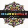 Mandala Coloring Book: 100+ Unique Mandala Designs and Stress Relieving Patterns for Adult Relaxation, Meditation, and Happiness (Magnificent Mandalas) Paperback, Large Print 5 81Z 15IALML