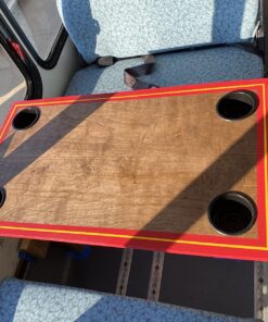 Amarine Made (Set of 4) Black Recessed Drop in Plastic Cup Drink Can Holder with Drain for Boat Car Marine Rv - Black 44 81Z20jFlIL