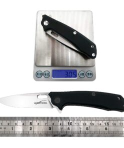 ALBATROSS FK005 EDC Pocket Folding Knife With Liner Lock,D2 Tool Steel Blade, G10 Handle-4 Inch Closed,Gifts/Collections 16 81Z2yhZcYYL
