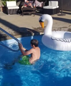 GoFloats Swan Party Tube Inflatable Raft, Float in Style (for Adults and Kids) Large 28 81Z46u0pCL