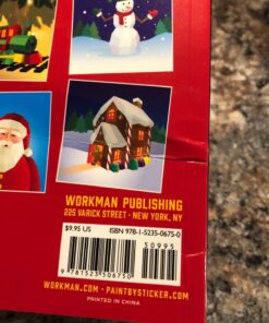 Paint by Sticker Kids: Christmas: Create 10 Pictures One Sticker at a Time! Includes Glitter Stickers 24 81Z4XK9W6EL