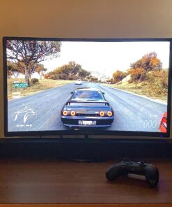 Sceptre Curved 27" FHD 1080p Gaming Monitor R1500 98% sRGB HDMI VGA 75Hz Build-in Speakers, Blue Light Shift Machine Black (C278W-1920RN series) 27" Curved 75hz 98% sRGB 20 81Z5SukCGnL