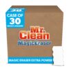 Magic Erasers from Mr. Clean Professional, Bulk Multi Surface Scrubber Cleans Tough Dirt and Grime with No Chemicals, Ideal for Hotels, Restaurants and Businesses (Case of 30) 54 81Z6GGn3VxL