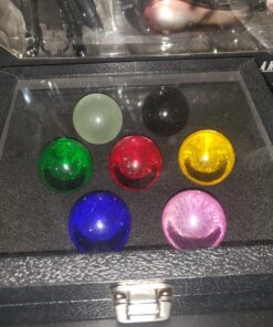 Novel Box Half-Size Glass Top Black Leatherette Metal Clasp Jewelry Display Case 8.25X7.25X2 + Custom NB Pouch Half-Size: 8.25X7.25X2 15 81Z6tJkRfgL