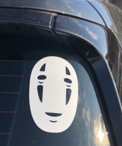 No Face Decal Vinyl Sticker Auto Car Truck Wall Laptop | White| 3" x 6" 24 81Z9Tc0F9cL