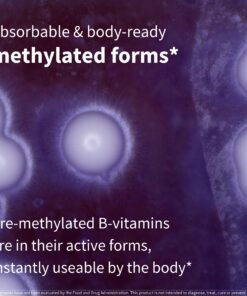 Super B-Complex – Methylated Sustained Release Clean Label B Complex With Methylfolate, Boosted B12 Methylcobalamin, Vegan, Lab Verified, 60 Small Tablets, by Igennus Unflavored 60 Count (Pack of 1) 22 81ZAAj6 BUL