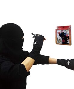 Rubber Ninja Toys 4pc Set plus Foam Target Bundle 16 81ZAWYkbZtL