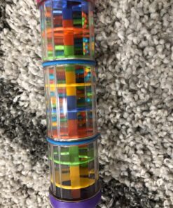 Halilit by Edushape Rainmaker - 8 Inch Rainstick Musical Instrument for Babies, Toddlers and Kids - Educational Toy for Sensory Developmental Rhythm Shaker 23 81ZDURxsIlL
