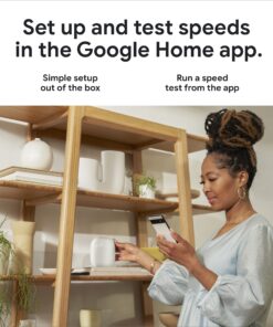 Google Nest WiFi Pro - Wi-Fi 6E - Reliable Home Wi-Fi System with Fast Speed and Whole Home Coverage - Mesh Router - Snow 1 Pack 23 81ZIgQ76cAL
