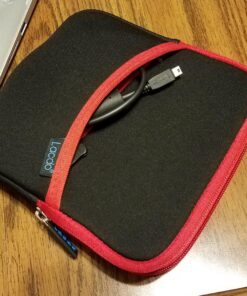 Lacdo Shockproof External USB CD DVD Writer Blu-Ray & External Hard Drive Neoprene Protective Storage Carrying Sleeve Case Pouch Bag With Extra Storage Pocket for Apple MD564ZM/A USB 2.0 SuperDrive / Apple Magic Trackpad / SAMSUNG SE-208GB SE-208DB SE-... 21 81ZImH0hmVL