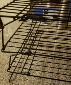 Wilton Excelle Elite 3-Tier Cooling Rack for Cookies, Cake and More - Cool Batches of Cookies, Cake Layers or Finger Foods, Black 58 81ZK5dn2yL