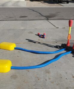 Stomp Rocket Original Dueling Rocket Launcher for Kids, 4 Rockets - Fun Backyard & Outdoor Kids Toys Gifts for Boys & Girls - Toy Foam Blaster Set Soars 200ft - Multi-Player Launcher Stand Dueling Launcher + 4 Rockets 28 81ZL UNzJnL