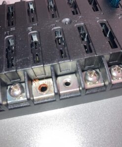 Blue Sea Systems 5026 ST Blade Fuse Block 12 Circuit with Ground and Cover 12 Circuit + Neg With cover 29 81ZL8qCYX0L