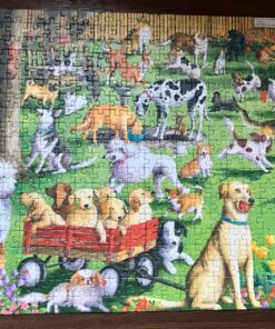 Ravensburger at The Dog Park Large Format 500 Piece Jigsaw Puzzle for Adults – Every Piece is Unique, Softclick Technology Means Pieces Fit Together Perfectly 26 81ZM64kIYBL