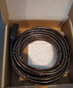 BlueRigger USB Extension Cable (32FT/10M, Long Active USB2.0 Extender, Male to Female Repeater, Data Transfer Cord)- for Game Consoles, Printer, Camera, Keyboard, Hard Drives USB 2.0 32FT 22 81ZNFnUm1L