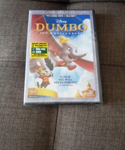 Dumbo (Two-Disc 70th Anniversary Edition Blu-ray / DVD Combo Pack in DVD Packaging) 17 81ZOAzs9fVL
