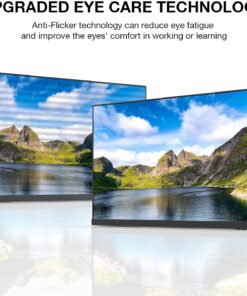 KOORUI 22 Inch Computer Monitor, FHD 1080P Desktop Display, 75HZ Ultra Thin Bezel/Eye Care/Ergonomic Tilt, HDMI VGA Ports LED Monitor for PC, VESA Mounting 22 INCH VA 1080p/75hz 28 81ZOtaNT1 L