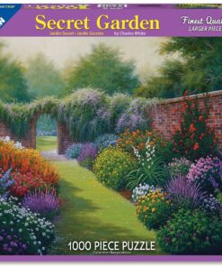 White Mountain Puzzles Secret Garden - 1000 Piece Jigsaw Puzzle 8 81ZQfvQ6EHL