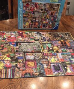 Ravensburger The Craft Cupboard Puzzle 1000 Piece Jigsaw Puzzle for Adults – Every piece is unique, Softclick technology Means Pieces Fit Together Perfectly 31 81ZRrGjSLoL
