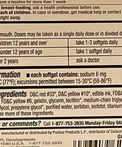Kirkland Signature Stool Softener 100 mg, 400 Softgels 8 81ZUEfsYBEL