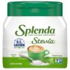 SPLENDA Stevia Zero Calorie Sweetener, Plant Based Sugar Substitute Granulated Powder, 9.8 oz Jar 9.8 Ounce (Pack of 1) 17 81ZUZ oGPuL